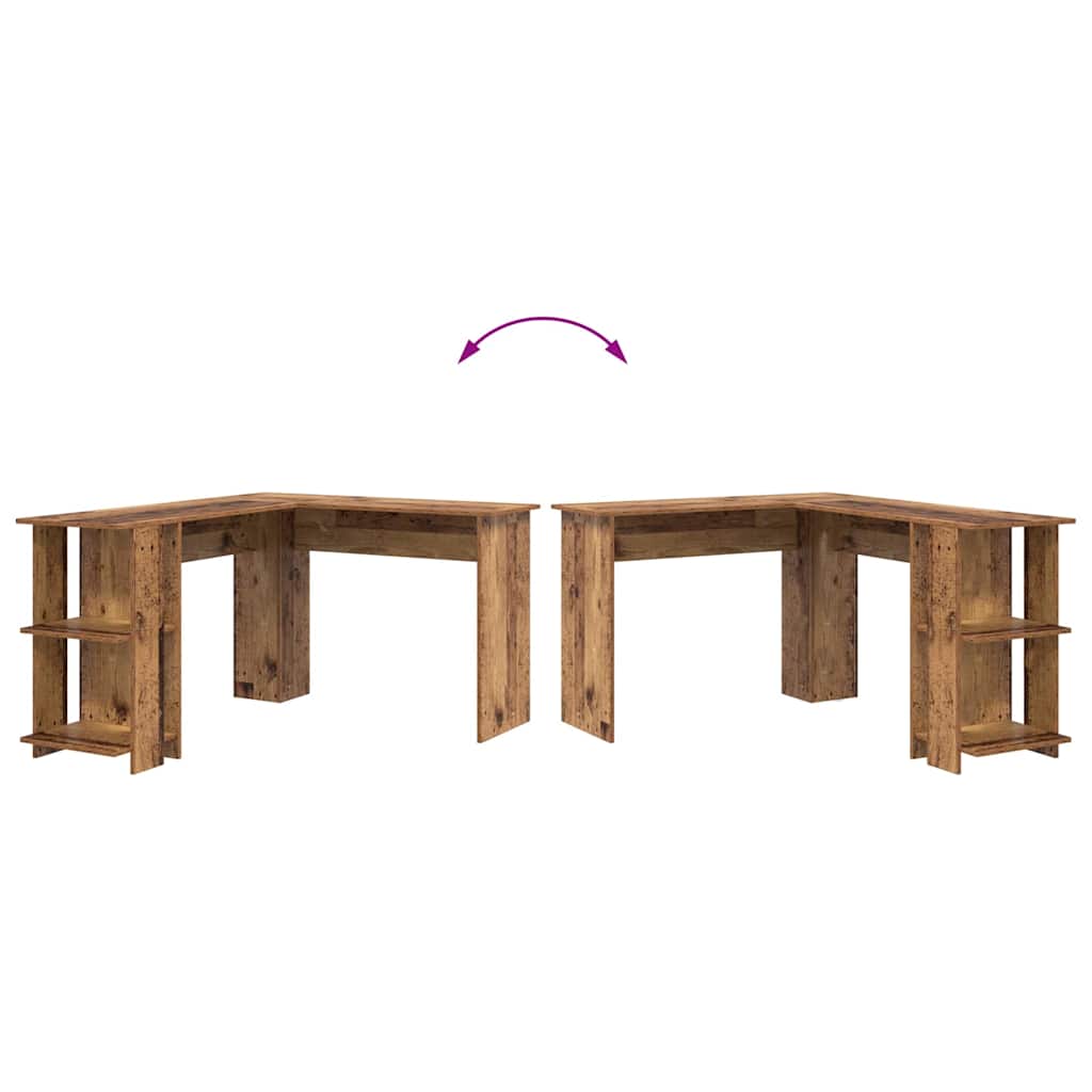 Scrivania ad angolo Legno vecchio 140 x 113,5 x 75 cm | homemem39