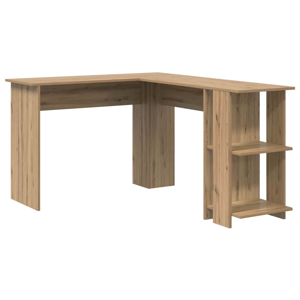 Scrivania ad angolo Rovere artigianale 140 x 113,5 x 75 cm | homemem39