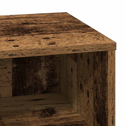 Armadio da Notte con 2 pcs Legno vecchio 50 x 34.5 x 50 cm.