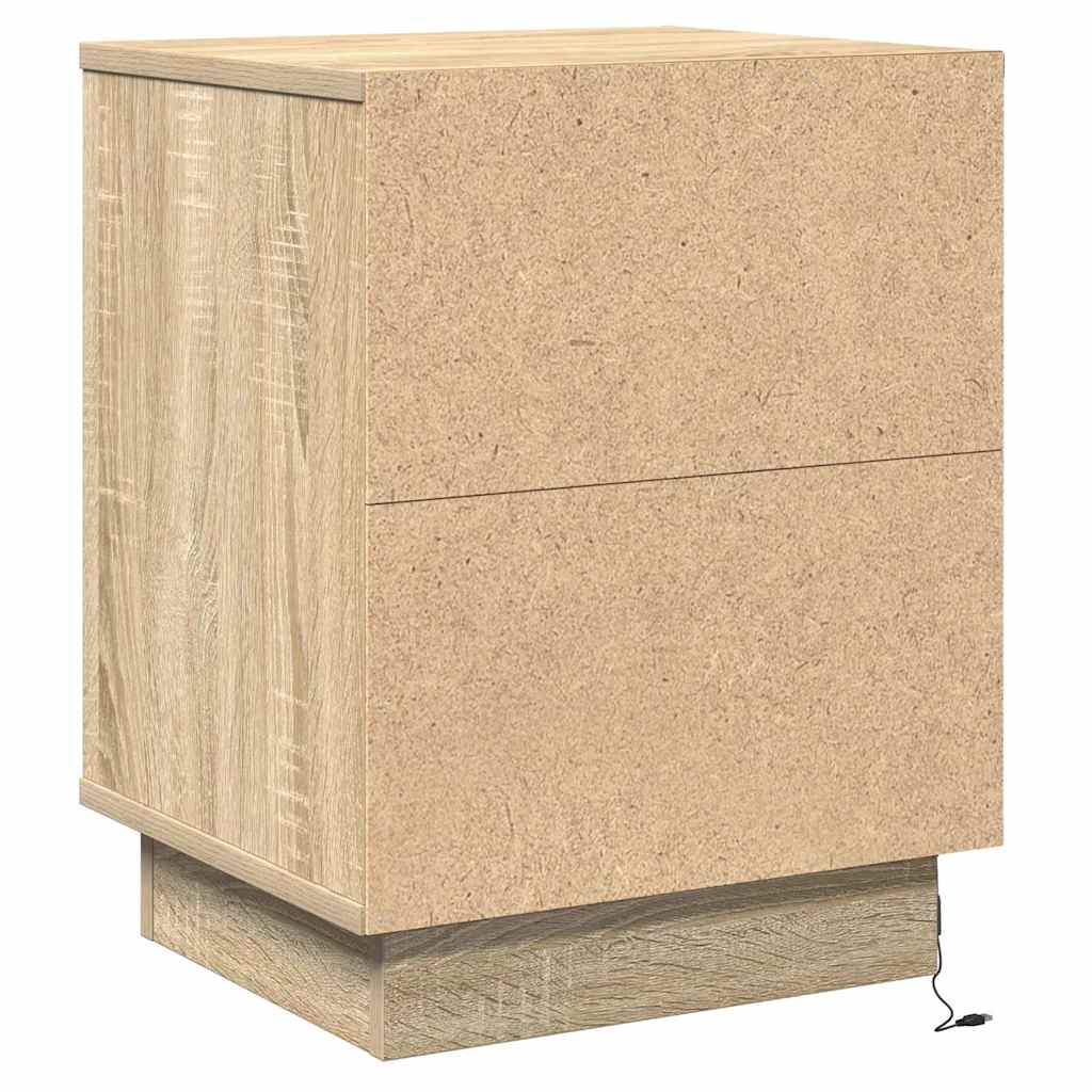 Armadio da Notte 2 pcs Rovere Sonoma 39 x 34,5 x 50 cm | homemem39