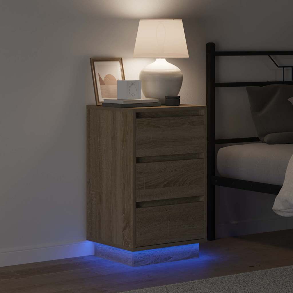 Armadio da Notte Rovere Sonoma 39 x 34,5 x 65 cm - homemem39