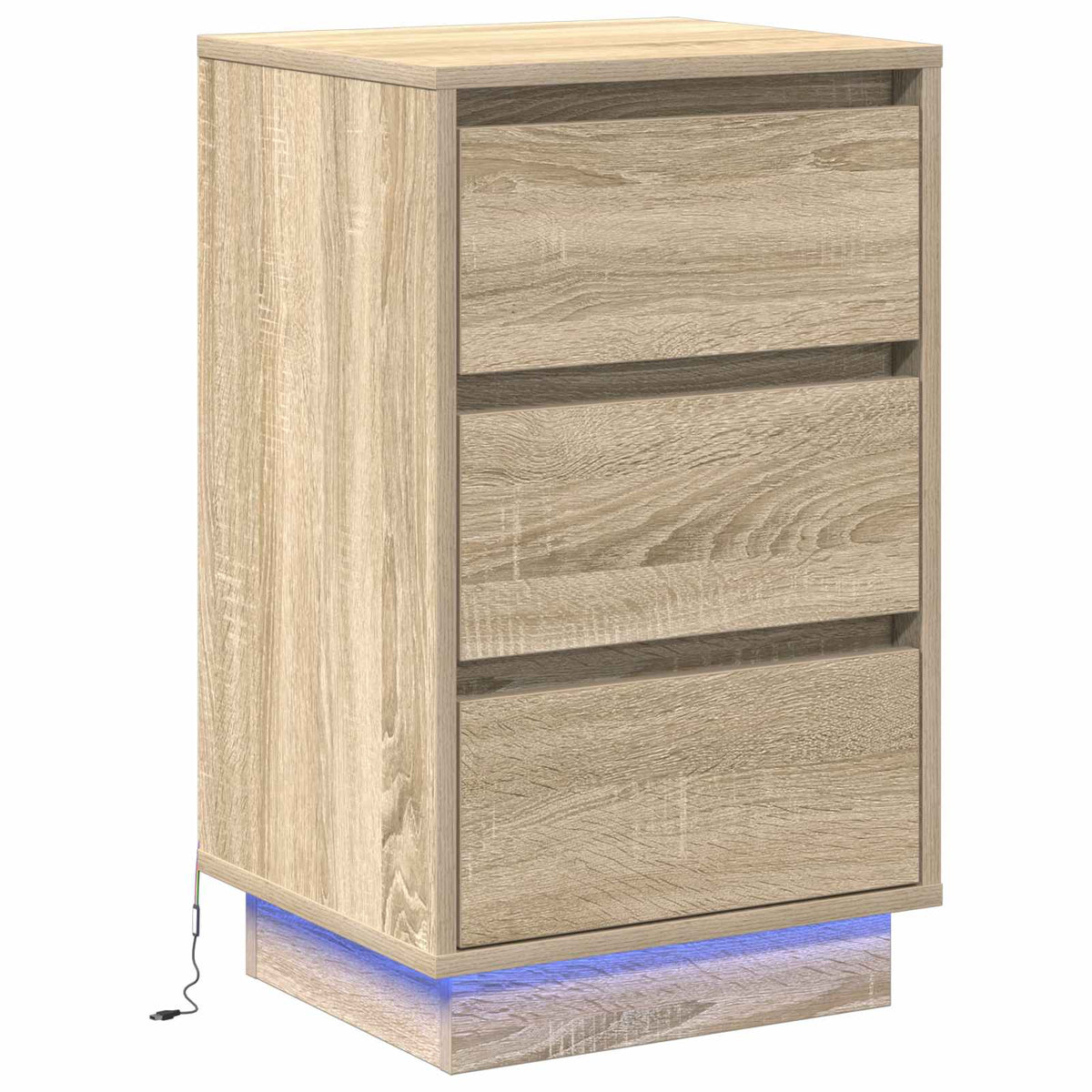 Armadio da Notte Rovere Sonoma 39 x 34,5 x 65 cm - homemem39