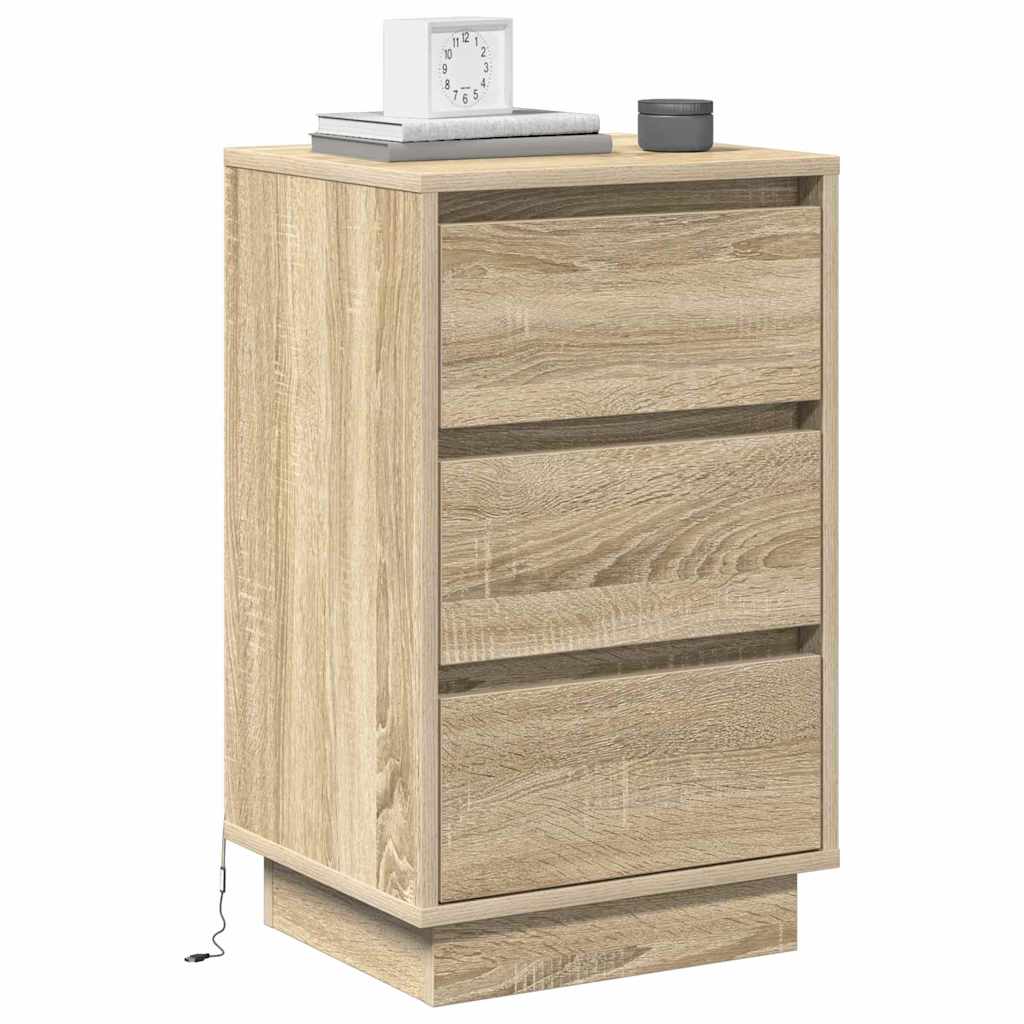 Armadio da Notte Rovere Sonoma 39 x 34,5 x 65 cm - homemem39