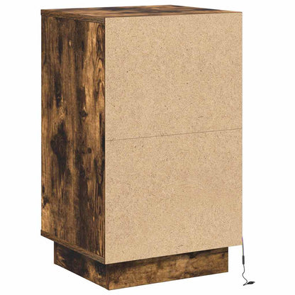 Armadio da Notte Rovere fumé 39 x 34,5 x 65 cm - homemem39