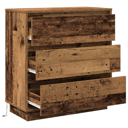 Armadio da Notte con cassetto Legno vecchio 71 x 34,5 x 75 cm | homemem39