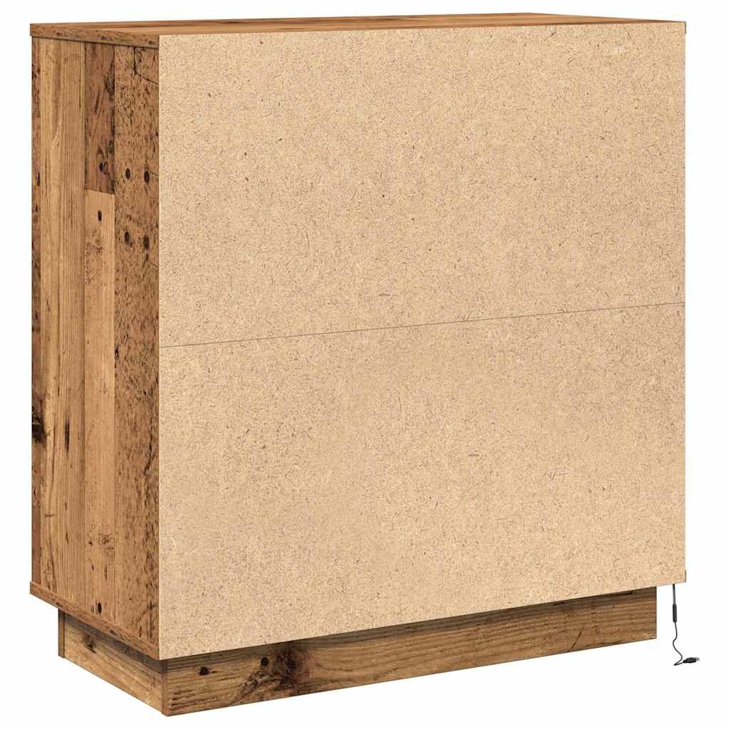 Armadio da Notte con cassetto Legno vecchio 71 x 34,5 x 75 cm | homemem39