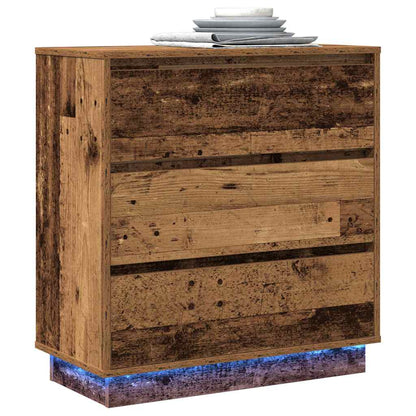 Armadio da Notte con cassetto Legno vecchio 71 x 34,5 x 75 cm | homemem39