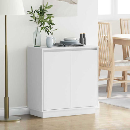 Credenza con porta Bianco 71 x 34.5 x 75 cm Legno multistrato