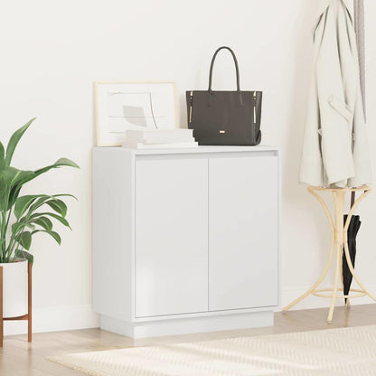 Credenza con porta Bianco 71 x 34.5 x 75 cm Legno multistrato