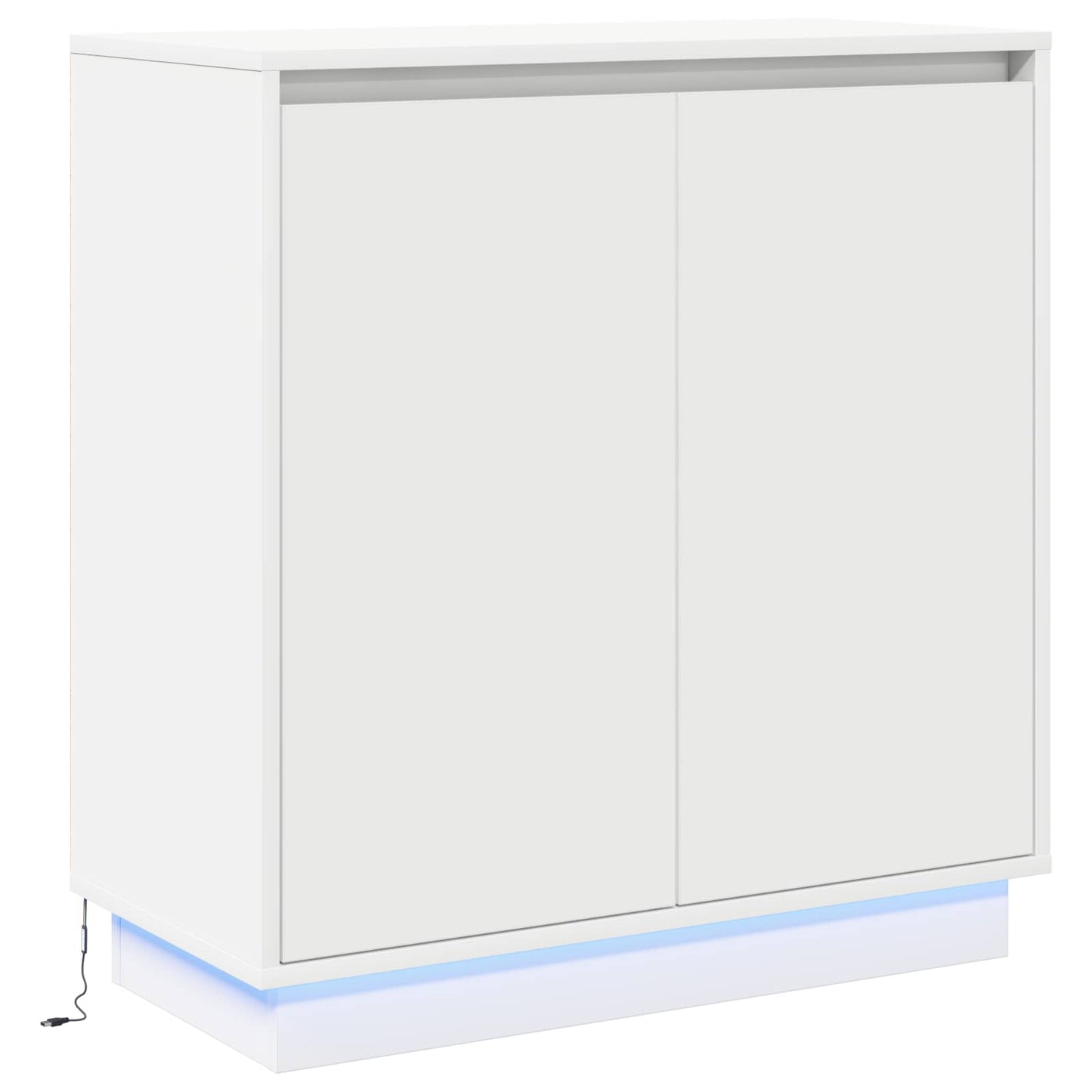 Madia LED per Bianco 71 x 34,5 x 75 cm Legno multistrato