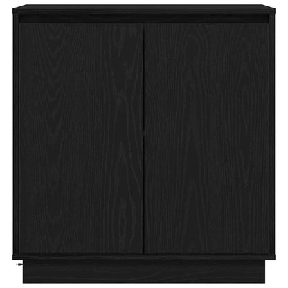 Madia LED Rovere Nero 71 x 34,5 x 75 cm Legno ingegnerizzato - homemem39