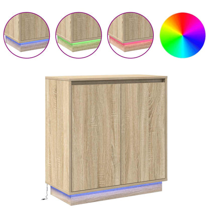 Madia LED per Rovere Sonoma 71 x 34,5 x 75 cm