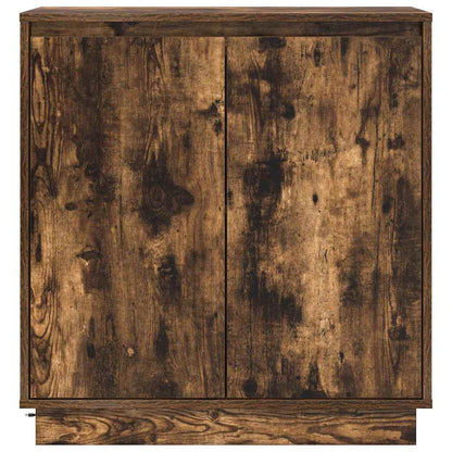 Madia LED Rovere Fumo 71 x 34,5 x 75 cm Legno ingegnerizzato - homemem39
