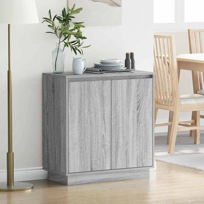 Madia LED per Grigio Sonoma 71 x 34,5 x 75 cm