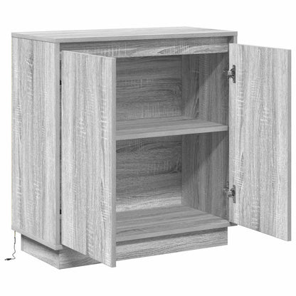 Madia LED per Grigio Sonoma 71 x 34,5 x 75 cm | homemem39