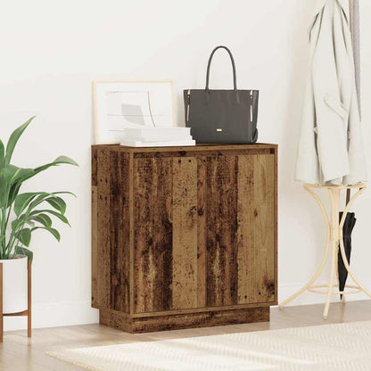 Madia LED per Legno antico 71 x 34,5 x 75 cm Legno multistrato | homemem39