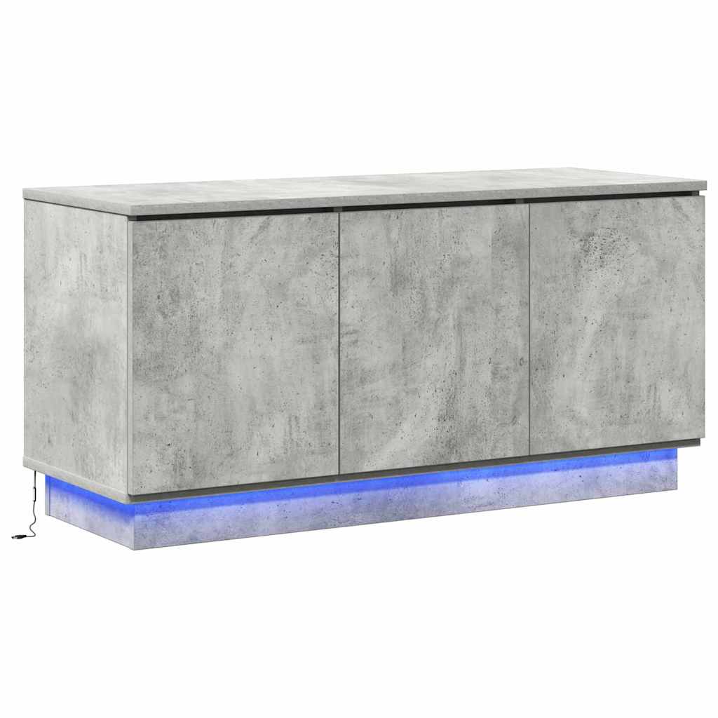 Mobile TV 100 x 38 x 49 cm Grigio cemento Legno ingegnerizzato | homemem39