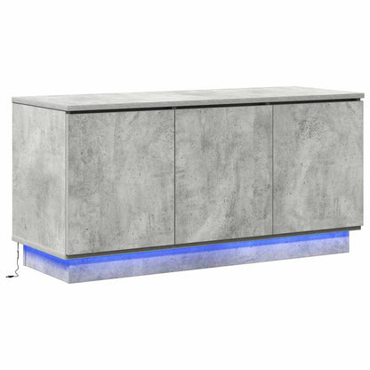 Mobile TV 100 x 38 x 49 cm Grigio cemento Legno ingegnerizzato | homemem39