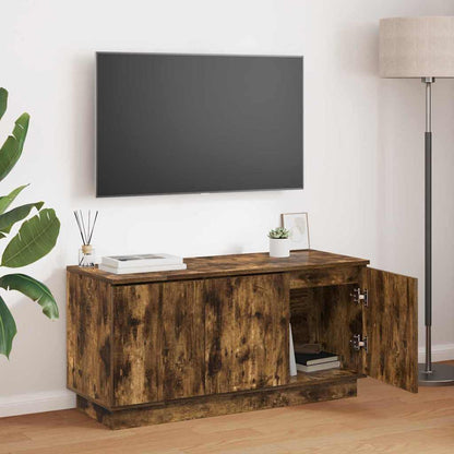 Mobile TV Rovere fumé 100 x 38 x 49 cm Legno multistrato