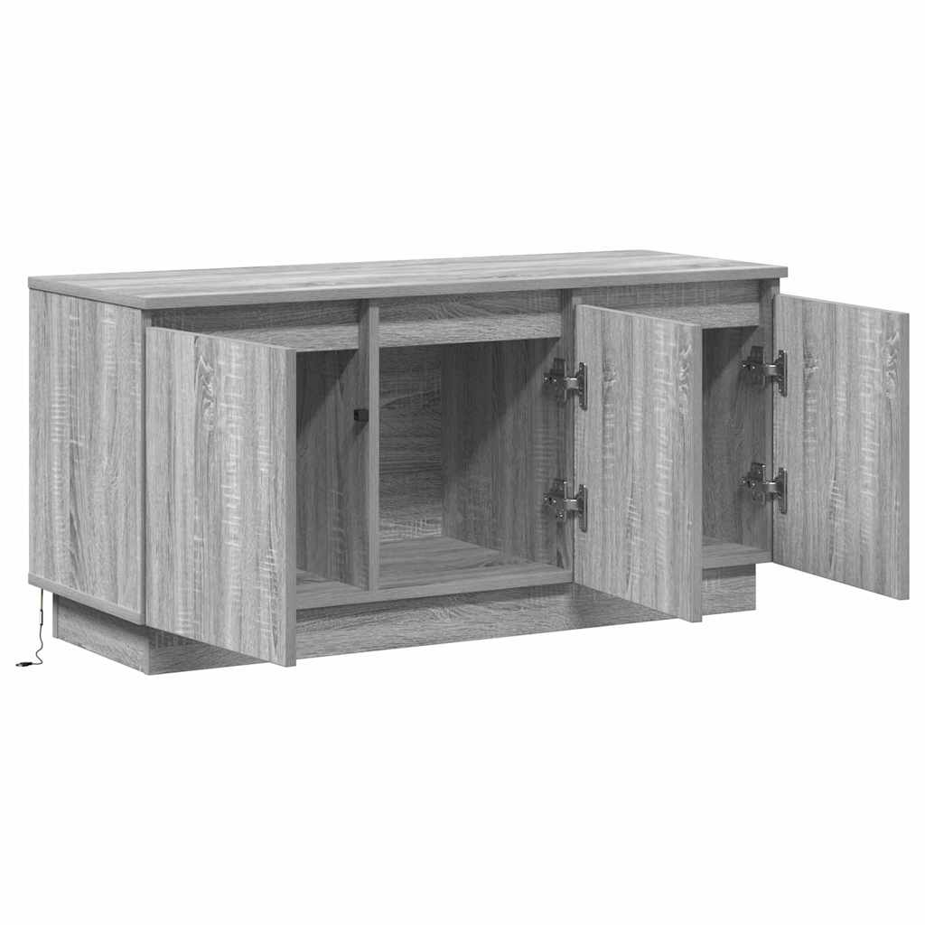 Mobile TV Grigio Sonoma 100 x 38 x 49 cm Legno multistrato
