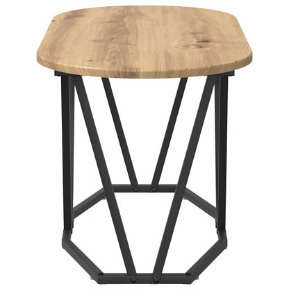 Tavolino da Caffè rovere artigianale 80 x 40 x 40,5 cm