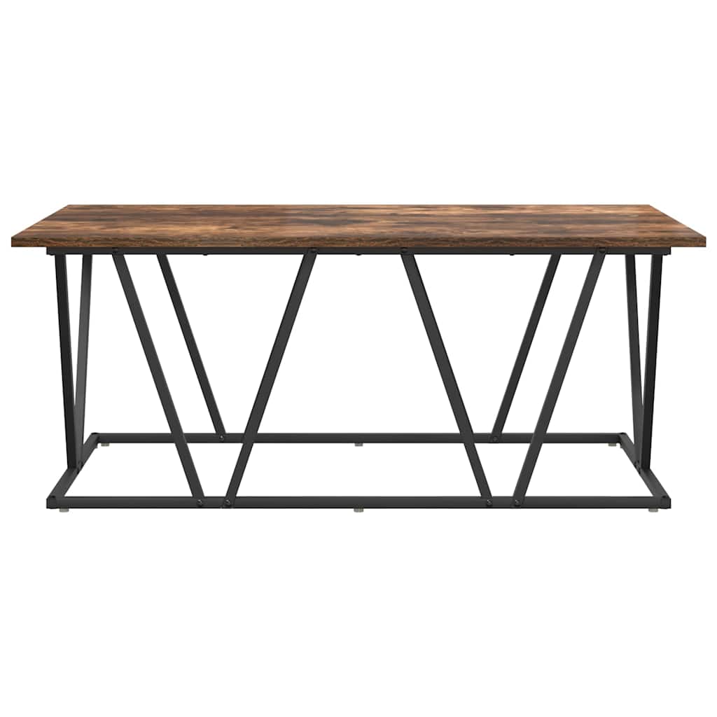 Tavolino da salotto Rovere fumé 100 x 50 x 40 cm | homemem39