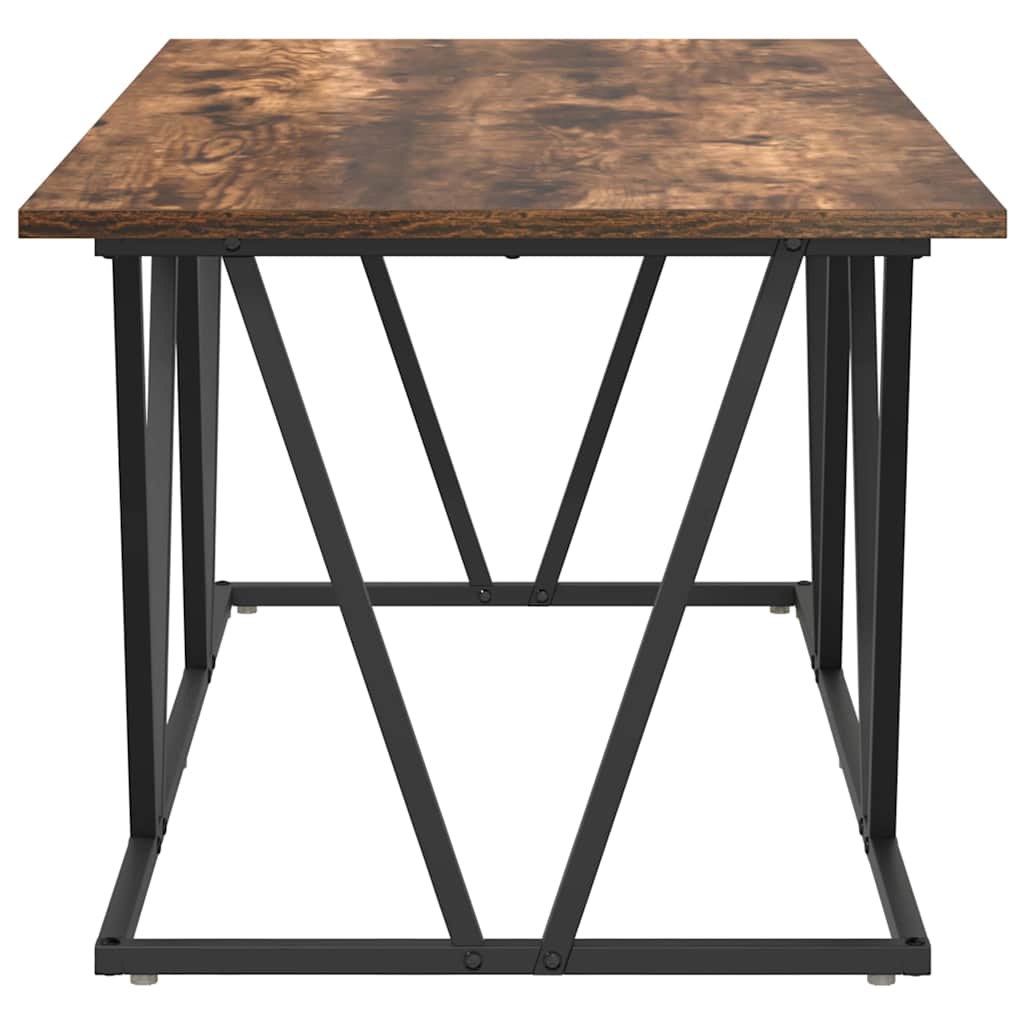Tavolino da salotto Rovere fumé 100 x 50 x 40 cm | homemem39