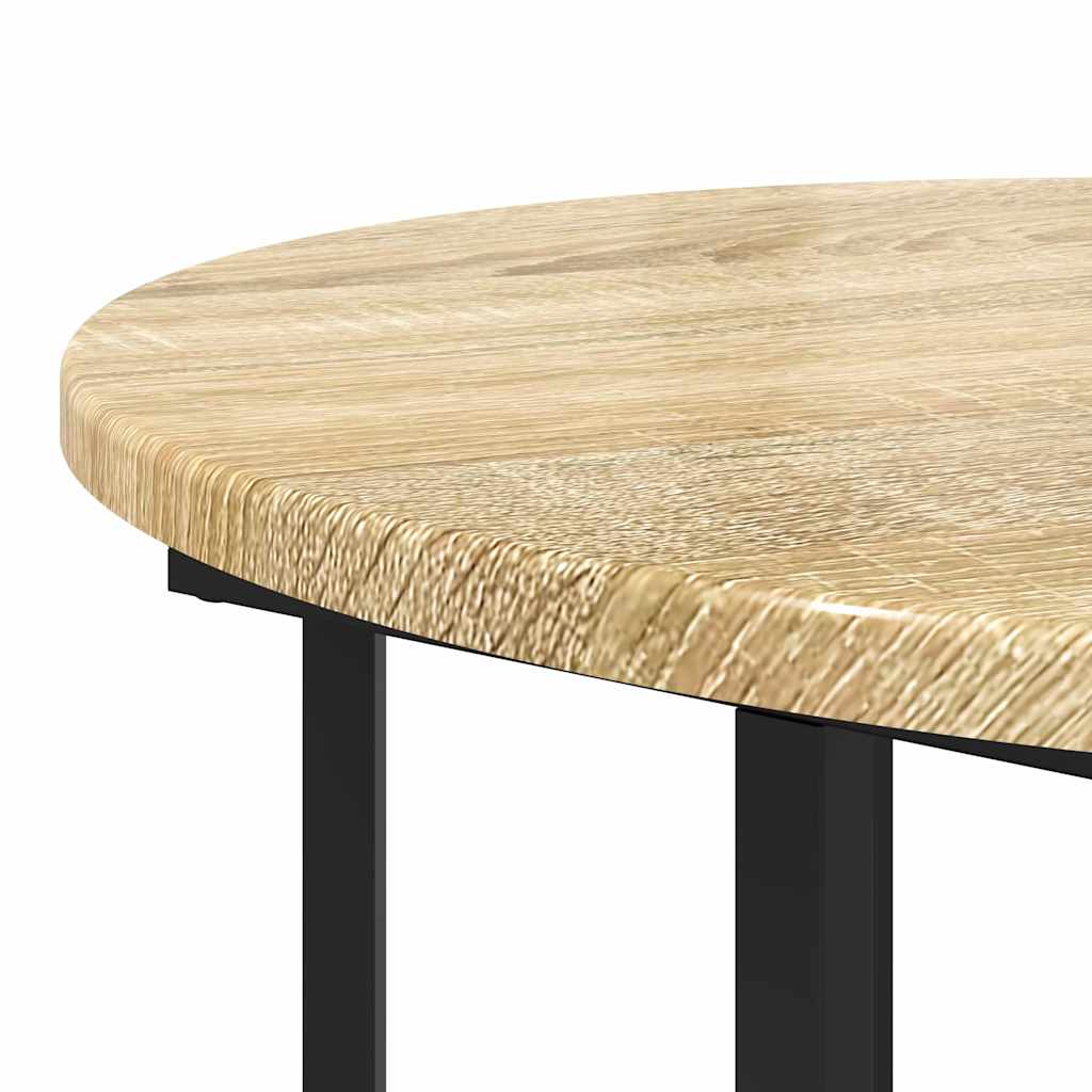 Set tavolini 2 pcs Marrone 50 x 50 x 50,5 cm Legno multistrato