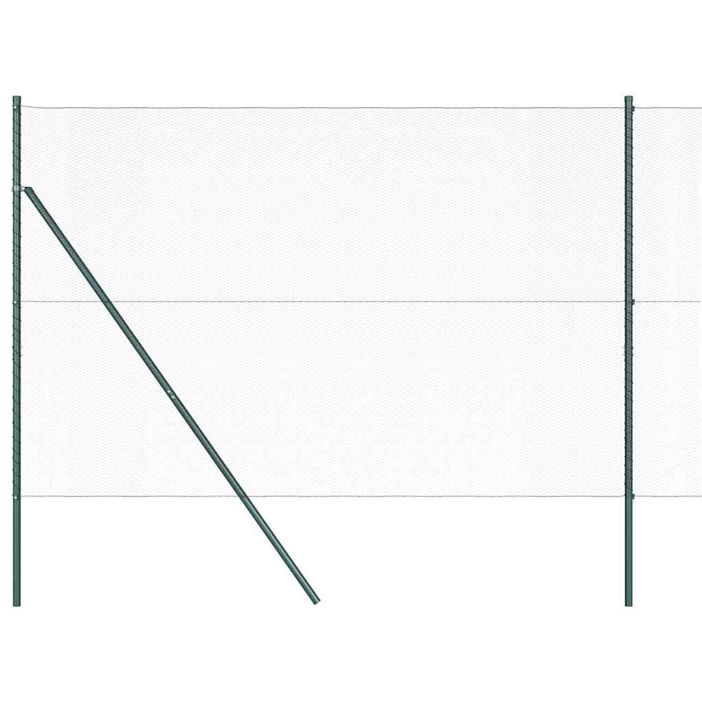 Palo della recinzione Verde 25 x 1,5 m (rete da 13 mm) Acciaio