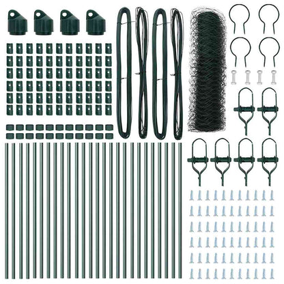 Palo della recinzione Verde 50 x 0,6 m (rete a maglia 50 mm)