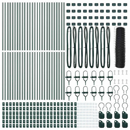 Palo della recinzione Grigio 100 x 0,6 m (rete 36 mm)