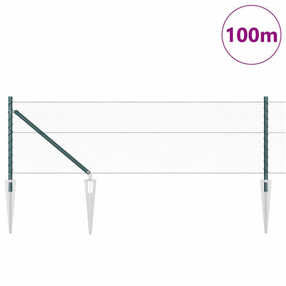 Recinzione in rete saldata con punte 100 x 0,6 m (L x H)
