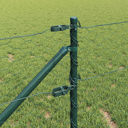 Recinzione in rete saldata con punte 100 x 0,6 m (L x H)