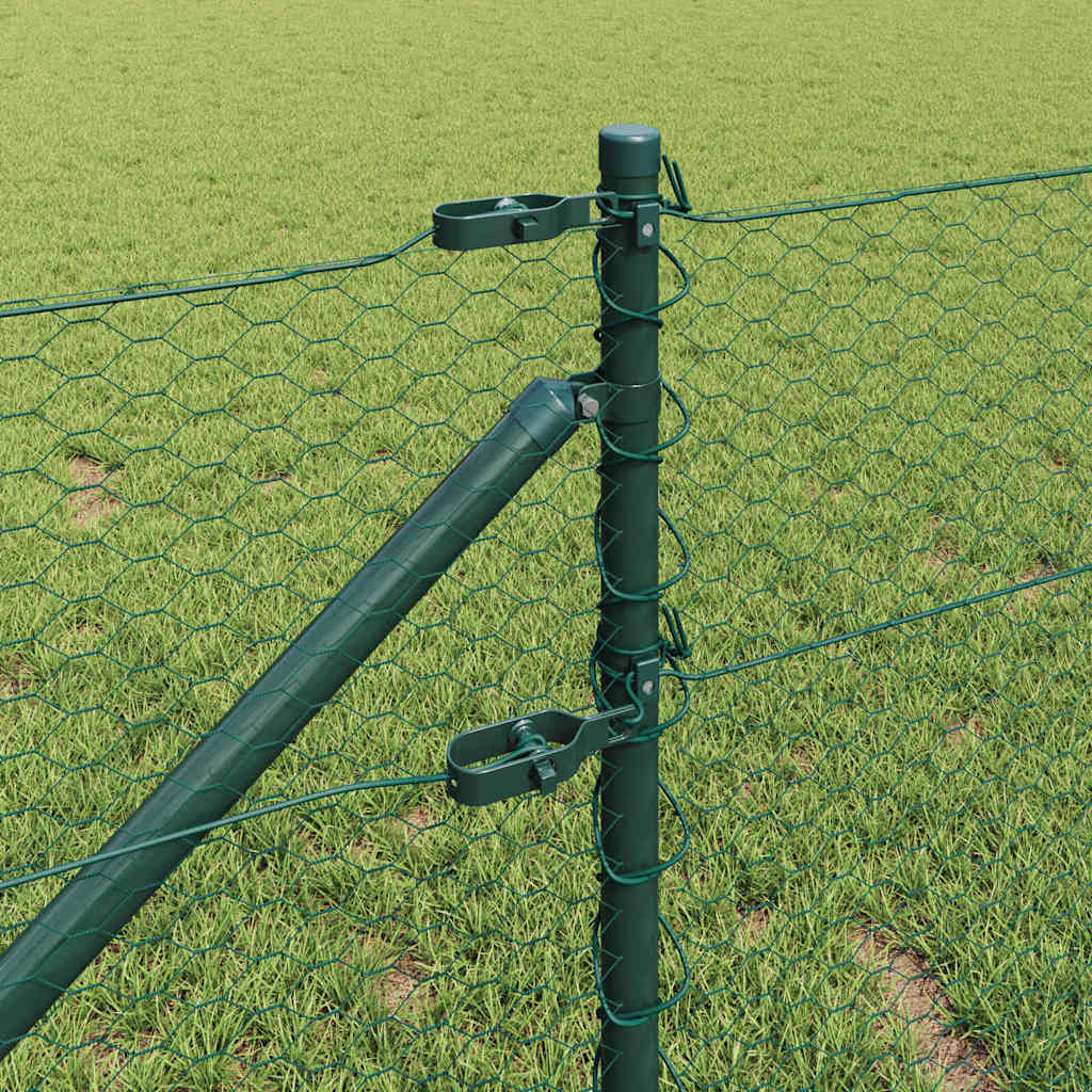 Recinzione in rete saldata con punte 100 x 0,8 m (L x H)