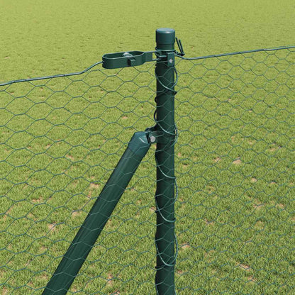 Recinzione in rete saldata con punte 100 x 1,5 m (L x A)