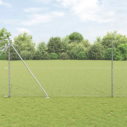 Recinzione in rete saldata con punte 10 x 1,5 m (L x H)