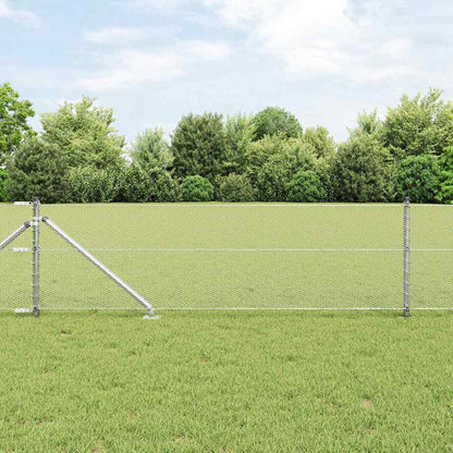 Recinzione in rete saldata con punte 25 x 0,6 m (P x H)