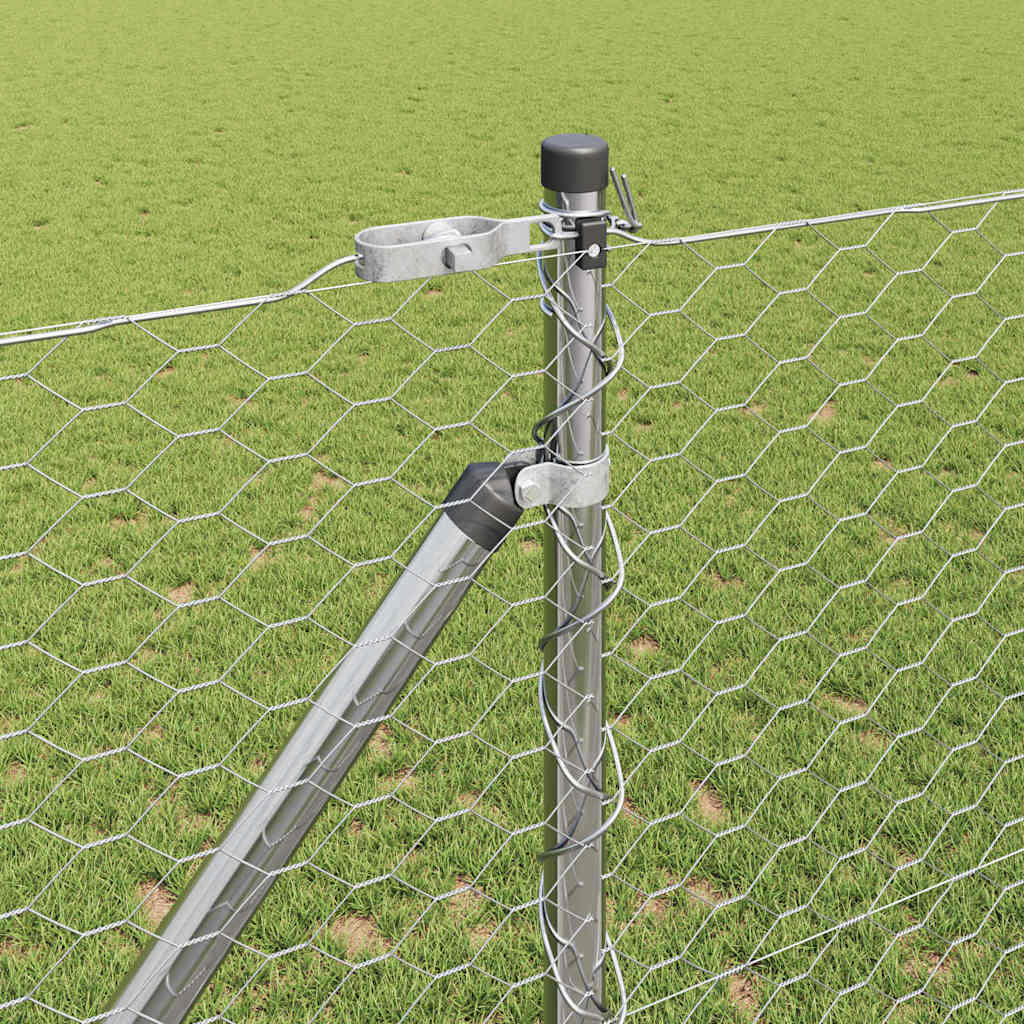 Recinzione in rete saldata con punte 25 x 1,4 m (P x H)
