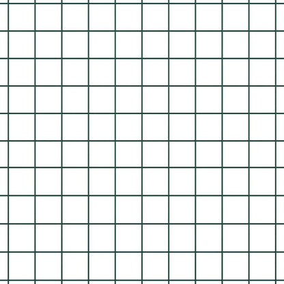 Palo della recinzione Verde 50 x 0,6 m (rete 25 x 25 mm)