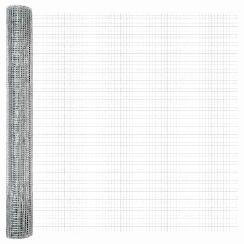 Recinzione in rete saldata con punte 10 x 1,2 m (P x A)