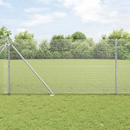 Recinzione in rete saldata con punte 10 x 1,4 m (L x H)