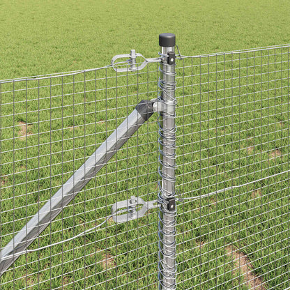 Recinzione in rete saldata con punte 25 x 0,6 m (P x H)