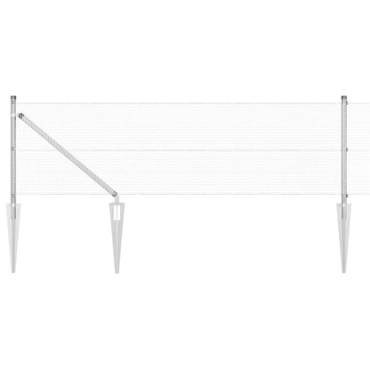 Recinzione in rete saldata con punte 50 x 0,5 m (L x H)