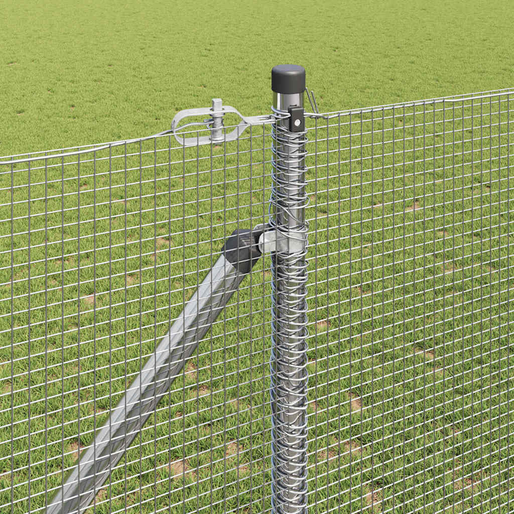 Recinzione in rete saldata con punte Acciaio Argento Rete | homemem39
