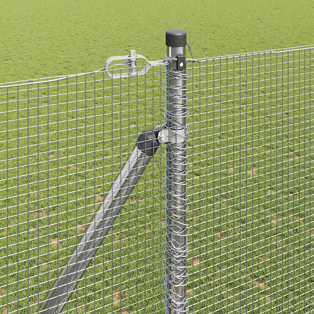 Recinzione in rete saldata con punte 50 x 1,5 m (L x H)