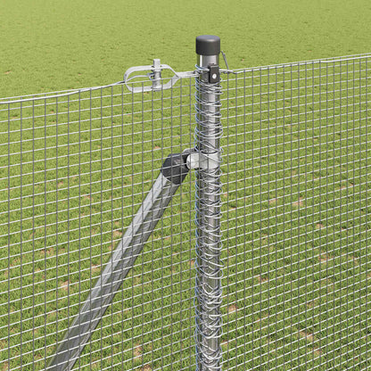 Recinzione in rete saldata con punte 50 x 1,5 m (L x H)