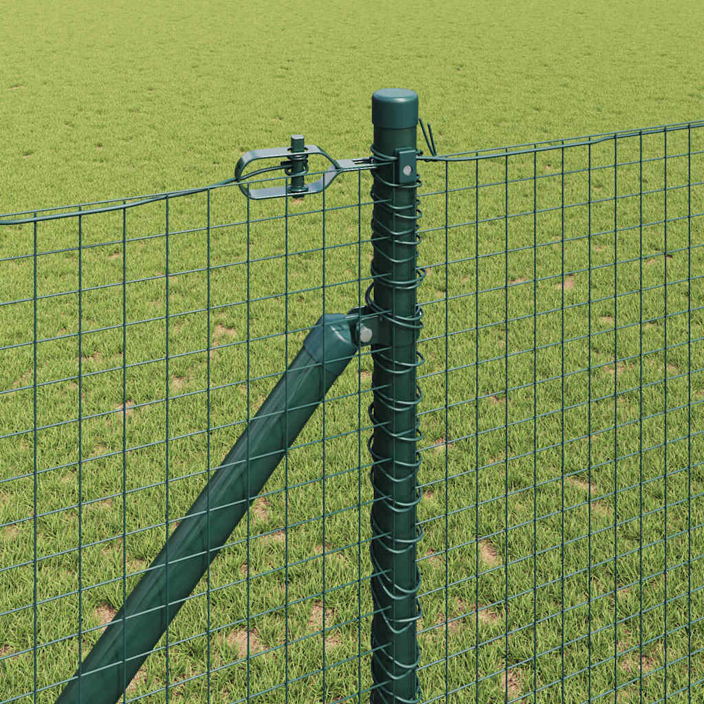 Recinzione in rete saldata con punte Acciaio e PVC Verde Rete | homemem39