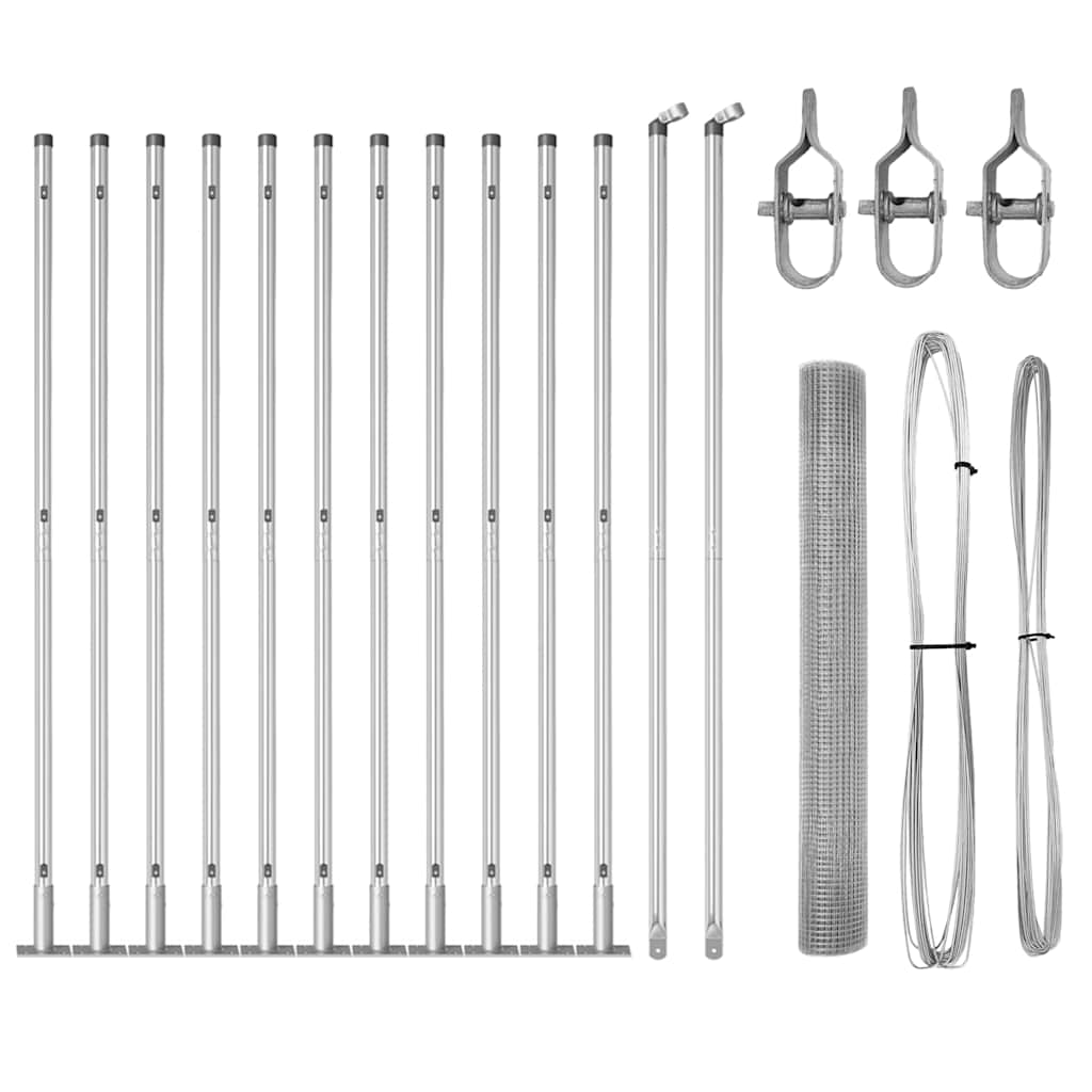 Palo della recinzione Argento | homemem39