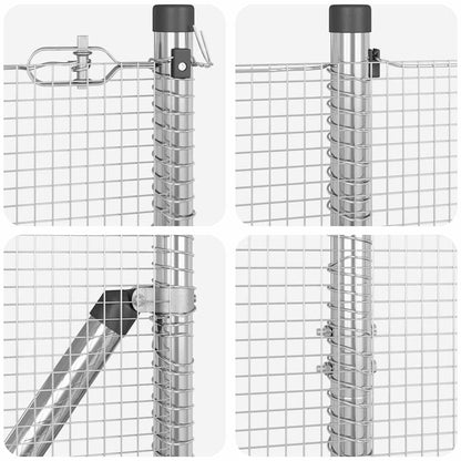 Palo della recinzione Argento | homemem39