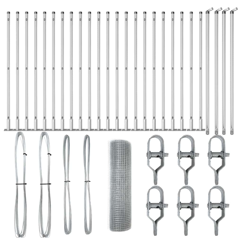 Palo della recinzione Argento | homemem39